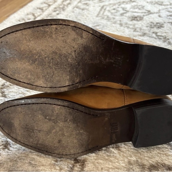 Stylish Tan Leather Boots for Women - Picture 4 of 4